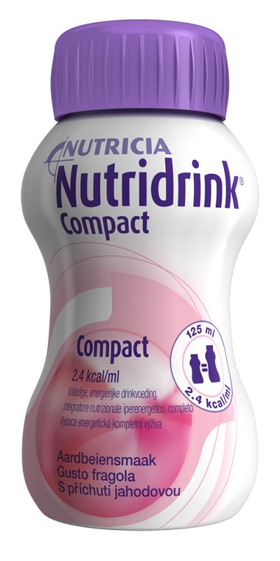 NUTRIDRINK COMPACT FRAGOLA 4X125 ML - Pharmaleader