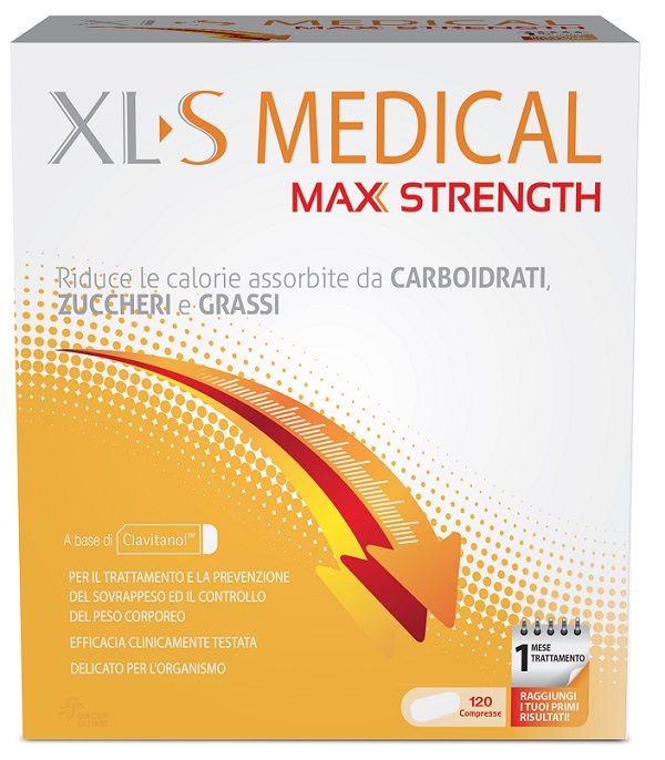 XLS MEDICAL MAX STRENGTH 120 COMPRESSE - Pharmaleader