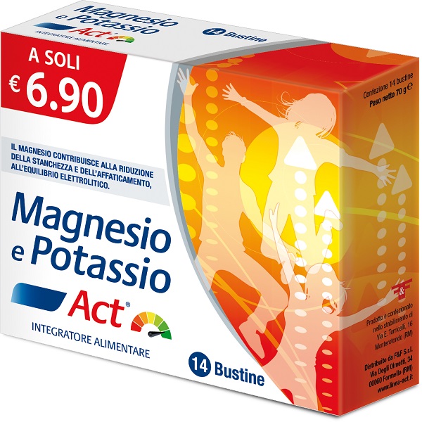MAGNESIO E POTASSIO ACT 14 BUSTINE - Pharmaleader