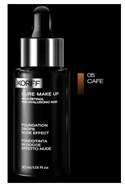 KORFF CURE MAKE UP FONDOTINTA GOCCE 05 CAFE 30 ML - Pharmaleader