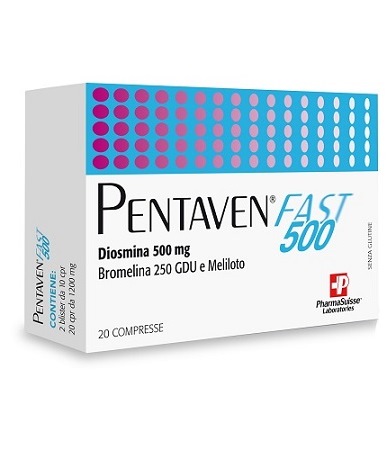 PENTAVEN FAST 500 20 COMPRESSE - Pharmaleader