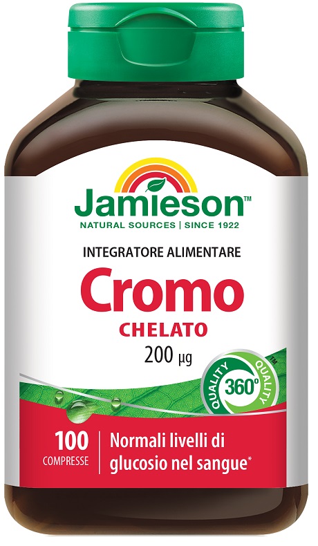 JAMIESON CROMO CHELATO 100 COMPRESSE - Pharmaleader