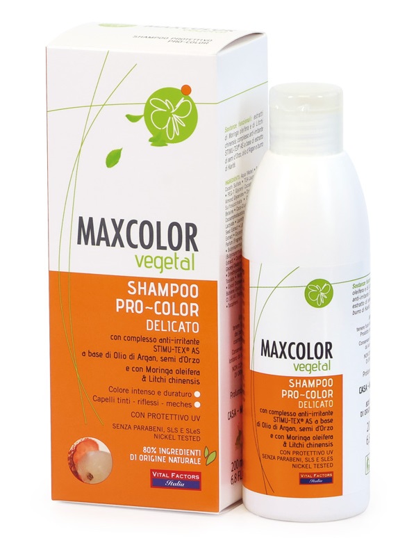 MAXCOLOR VEGETAL SHAMPOO PROTETTIVO PROCOLOR 200 ML - Pharmaleader