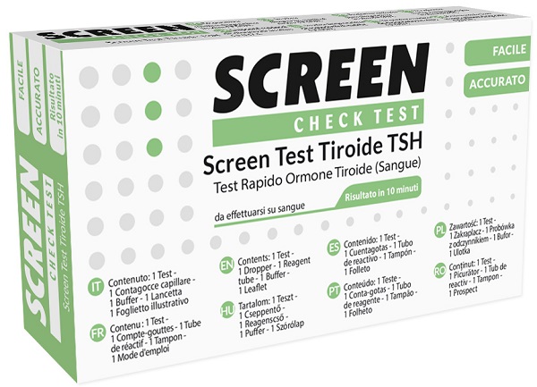 SCREEN TEST RAPIDO ORMONE TIROIDE-STIMOLANTE TSH NEL SANGUE - Pharmaleader