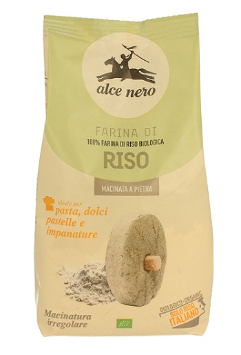 FARINA DI RISO BIO MACINATA A PIETRA 500 G - Pharmaleader