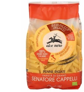 PENNE RIGATE DI SEMOLA SENATORE CAPPELLI BIO 500 G - Pharmaleader