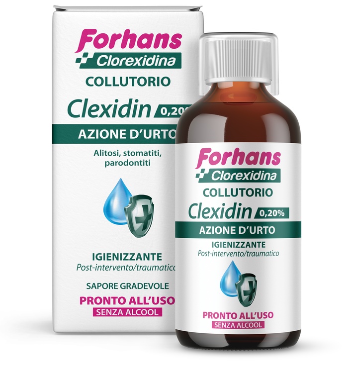 FORHANS CLEXIDIN 0,20 SENZA ALCOOL 200 ML - Pharmaleader