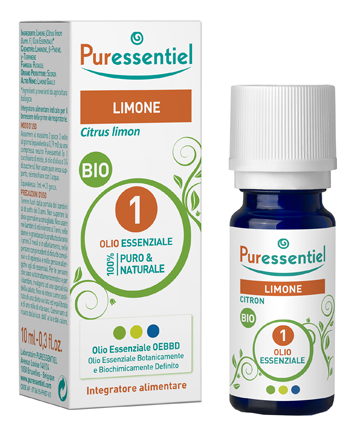 PURESSENTIEL LIMONE OLIO ESSENZIALE BIO 10 ML - Pharmaleader