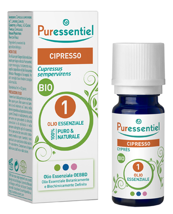 PURESSENTIEL OLIO ESSENZIALE CIPRESSO BIO 10 ML - Pharmaleader