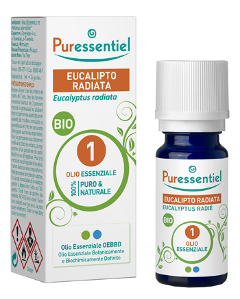 PURESSENTIEL EUCALIPTO RADIATA OLIO ESSENZIALE BIO 10 ML - Pharmaleader