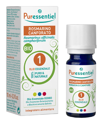 PURESSENTIEL ROSMARINO CANFORA OLIO ESSENZIALE BIO 10 ML - Pharmaleader