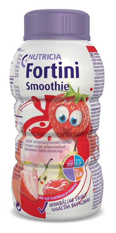FORTINI SMOOTHIE MULTI FIBRE GUSTO FRUTTI ROSSI 200 ML - Pharmaleader