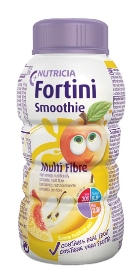 FORTINI SMOOTHIE MULTI FIBRE GUSTO FRUTTI GIALLI 200 ML - Pharmaleader