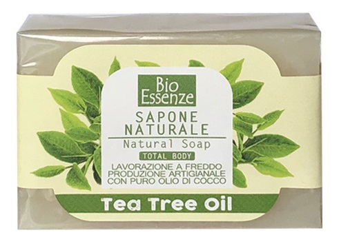 BIO ESSENZE SAPONE NATURALE TEA TREE OIL 100 G - Pharmaleader