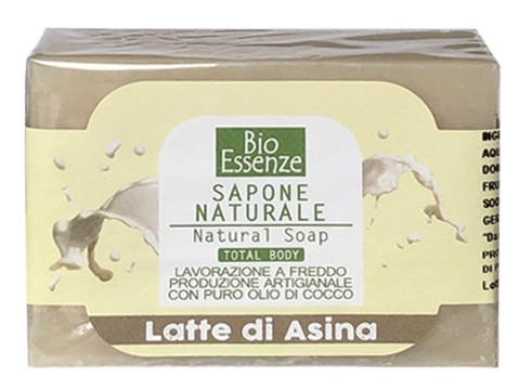 BIO ESSENZE SAPONE NATURALE LATTE DI ASINA 100 G - Pharmaleader