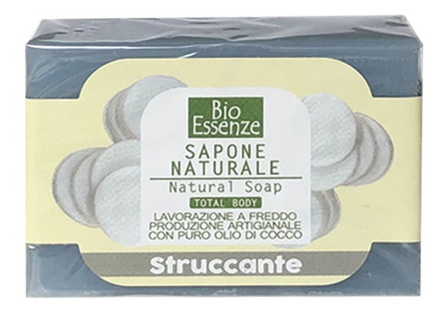 BIO ESSENZE SAPONE NATURALE STRUCCANTE 100 G - Pharmaleader