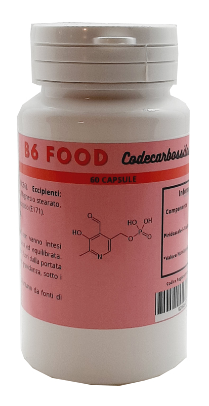 B6 FOOD CODECARBOSSILASI 60 CAPSULE - Pharmaleader