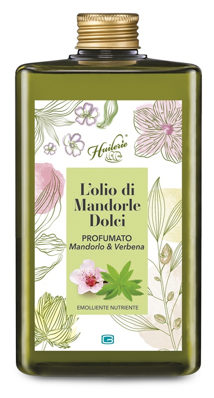 HUILERIE L'OLIO DI MANDORLE DOLCI PROFUMATO MANDORLO & VERBENA 300 ML - Pharmaleader