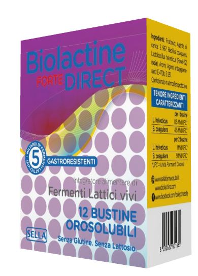 BIOLACTINE FORTE DIRECT 12 BUSTINE - Pharmaleader