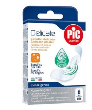 CEROTTO PIC DELICATE DITA ANTIBATTERICO 6 PEZZI - Pharmaleader