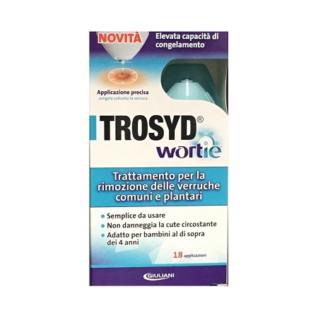 TROSYD WORTIE CRIOGENIZZANTE VERRUCHE COMUNI/PLANTARI 50 G - Pharmaleader
