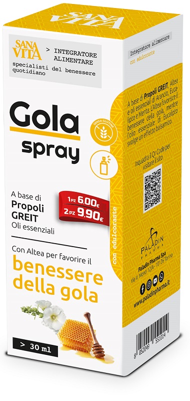 SANAVITA GOLA SPRAY 30 ML - Pharmaleader