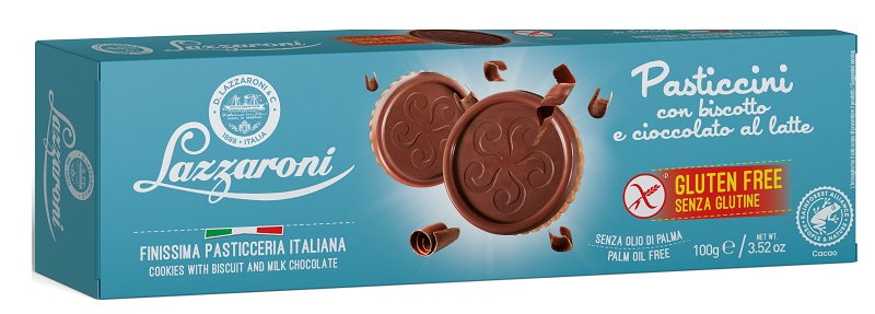 PASTICCINI BISCOTTO/CIOCCOLATO AL LATTE 100 G - Pharmaleader