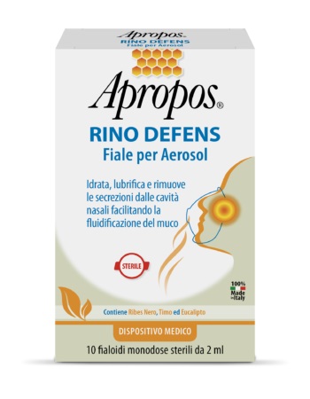 APROPOS RINO DEFENS 10 FIALE PER AEROSOL 2 ML - Pharmaleader