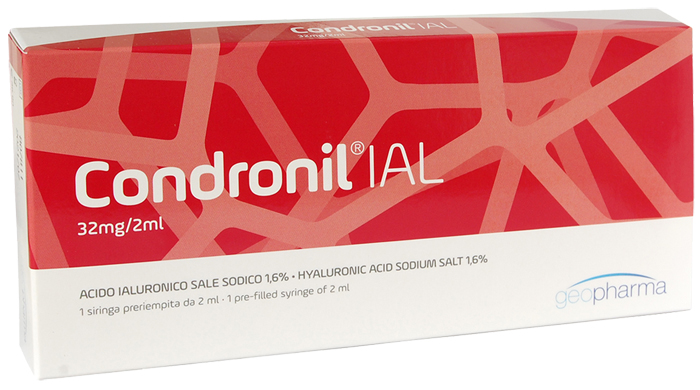 SIRINGA INTRA-ARTICOLARE CONDRONIL IAL ACIDO IALURONICO 1,6% 2 ML - Pharmaleader