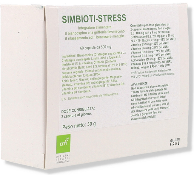 SIMBIOTI-STRESS 60 CAPSULE - Pharmaleader