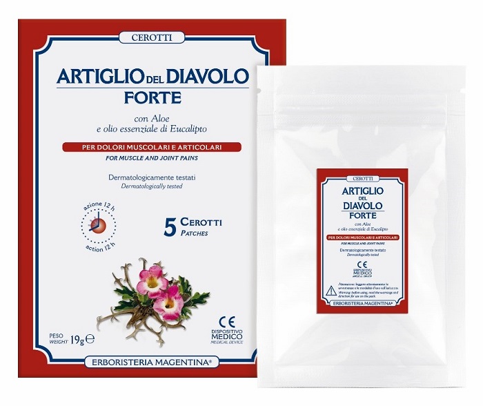 ARTIGLIO DEL DIAVOLO FORTE CEROTTO 5 PEZZI - Pharmaleader