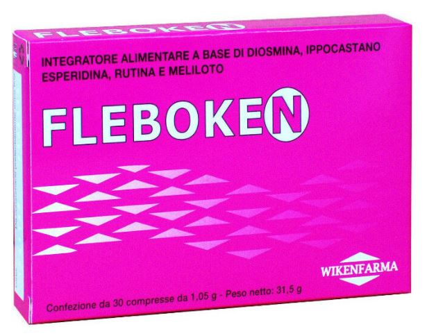FLEBOKEN 30 COMPRESSE - Pharmaleader