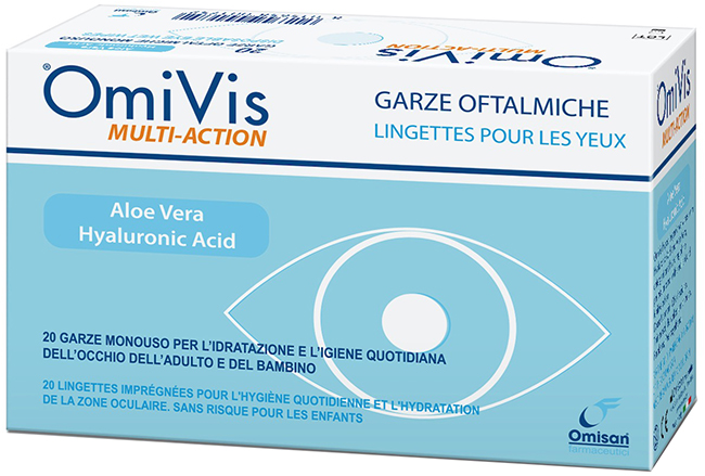 GARZE OFTALMICHE OMIVIS 20 PEZZI - Pharmaleader