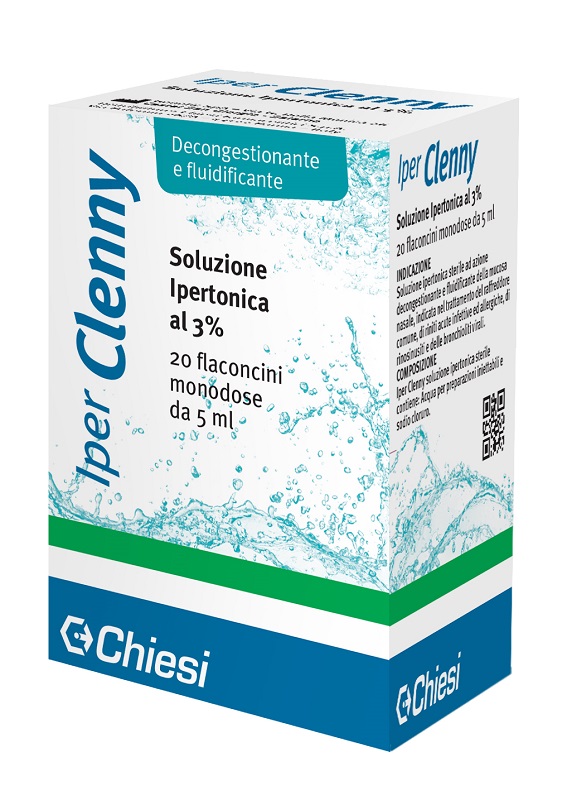 IPER CLENNY SOLUZIONE IPERTONICA MONODOSE 20 FLACONI 2 ML - Pharmaleader