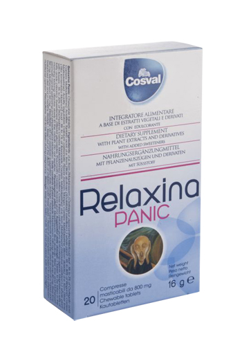 RELAXINA PANIC 20 CAPSULE - Pharmaleader