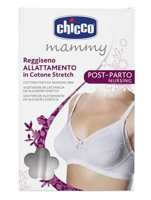 CHICCO MAMMY REGGISENO COTONE ALLATTAMENTO BIANCO 3C - Pharmaleader