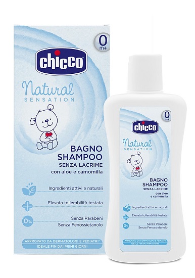 CHICCO BAGNO SHAMPOO NATURAL SENSATION 200 ML - Pharmaleader