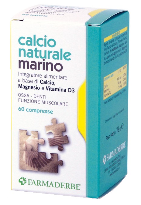 SALCIO NATURALE MARINO 60 COMPRESSE - Pharmaleader