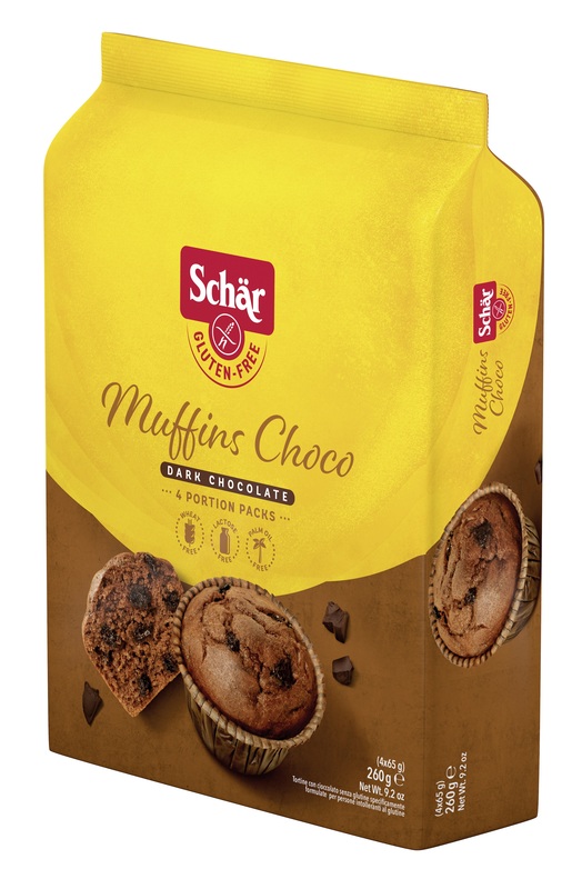SCHAR MUFFINS CHOCO TORTINE CON CIOCCOLATO FONDENTE 4 PORZIOI DA 65 G - Pharmaleader