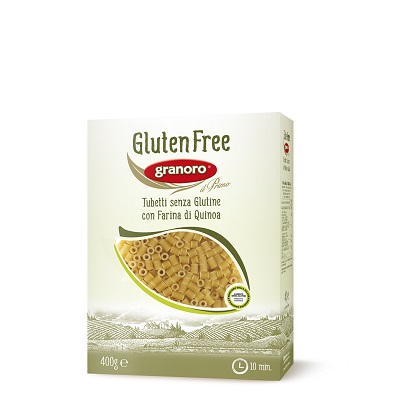 GLUTEN FREE GRANORO TUBETTI 400 G - Pharmaleader