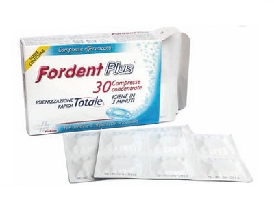 FORDENT PLUS 30 COMPRESSE CONCENTRATE PER DENTIERE E APPARECCHI ORTODONTICI - Pharmaleader