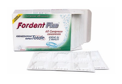 FORDENT PLUS 60 COMPRESSE CONCENTRATE PER DENTIERE E APPARECCHI ORTODONTICI - Pharmaleader