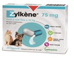 ZYLKENE CANI E GATTI FINO A 10KG 20 CAPSULE 75 MG - Pharmaleader