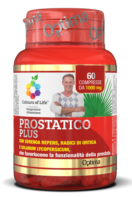 COLOURS OF LIFE PROSTATICO PLUS 60 COMPRESSE 1000 MG - Pharmaleader