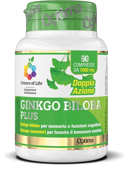 COLORUS OF LIFE GINKGO BILOBA PLUS 60 COMPRESSE 1000 MG - Pharmaleader