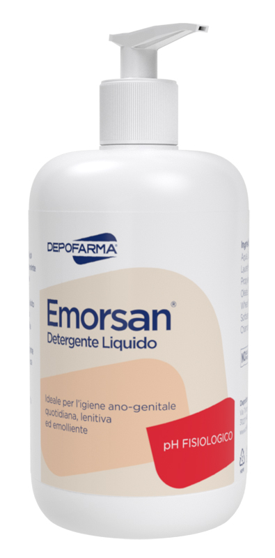 EMORSAN DETERGENTE LIQUIDO IGIENE ANO-GENITALE PH FISIOLOGICO 500 ML - Pharmaleader