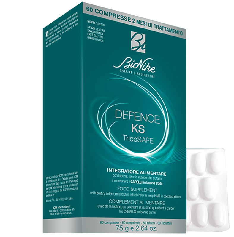 DEFENCE KS TRICOSAFE 36 COMPRESSE - Pharmaleader