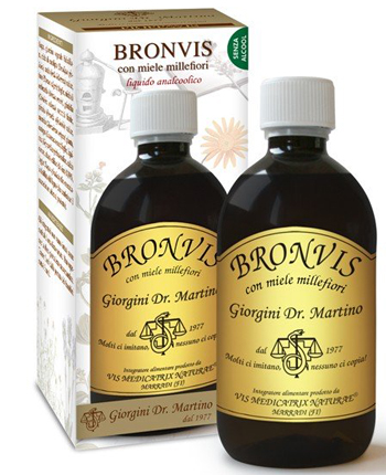 BRONVIS CON MIELE MILLEFIORI 500 ML - Pharmaleader