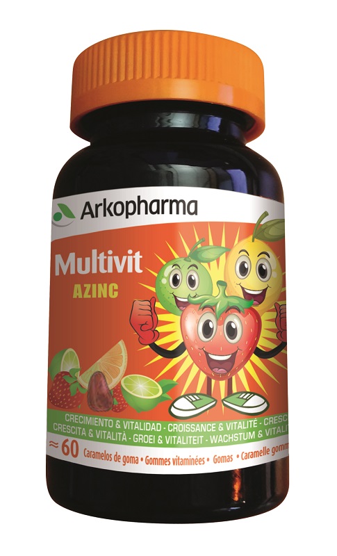 ARKOVITAL MULTIVIT AZINC 60 CARAMELLE GOMMOSE ALLA FRUTTA - Pharmaleader
