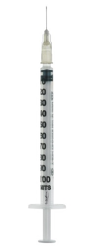 SIRINGA PER INSULINA EXTRAFINE 1ML 100 UI AGO REMOVIBILE 27 GAUGE 0,40X12 MM 1 PEZZO - Pharmaleader